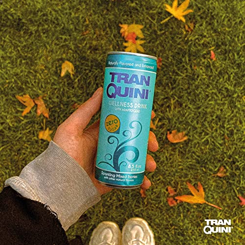 Tranquini Calming Drink With Herbal Adaptogens | Sparkling Water...