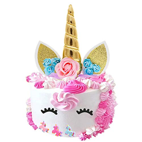 Unicorn Cake Topper, Cake Decoration For Birthday Party, Baby Sh