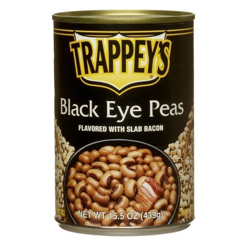 Trappeys Blackeye Peas With Bacon, 15.5 Oz