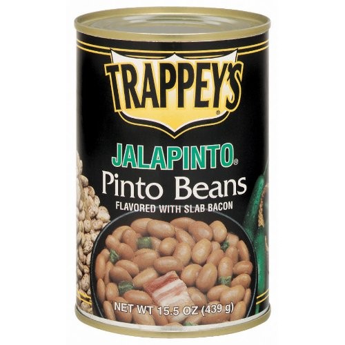Trappeys Jala Pinto Beans With Bacon, 15.5000-Ounce Pack Of 6