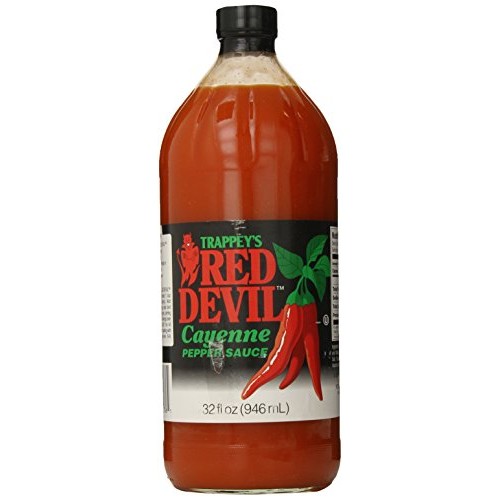 Trappeys Hot Sauce, Red Devil, 32 Ounce