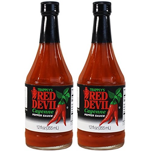 Trappeys Red Devil Sauce Hot 12 Fl Oz Pack Of 2