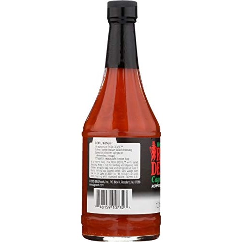 Trappeys Red Devil Sauce Hot, 12 Ounce