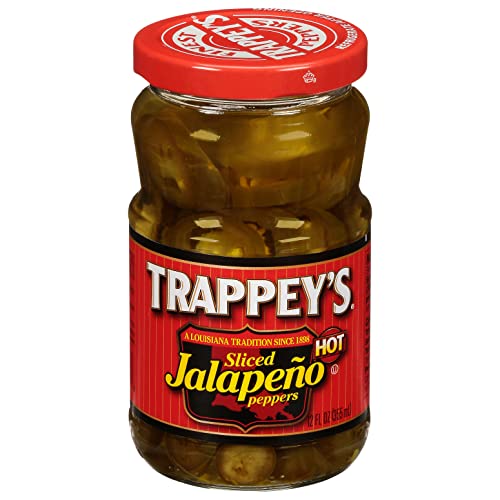 Trappeys Sliced Jalapeno Peppers, 12 Ounce
