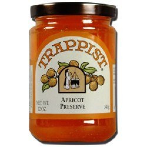Trappist Apricot Preserve - All Natural 12 Oz.