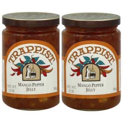 Trappist Marmalade Preserves 12 Ounce Pack Of 2 Mango Pepper Je