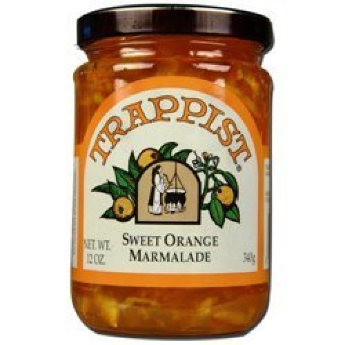 Trappist Sweet Orange Marmalade Jelly - All Natural 12 Oz.