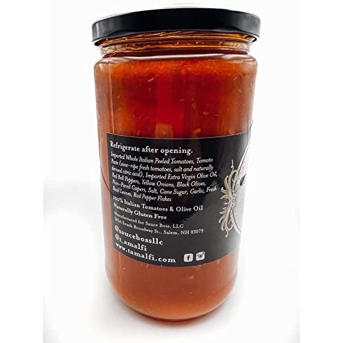 Trattoria Amalfi Gourmet Authentic Italian Puttanesca Sauce - Na