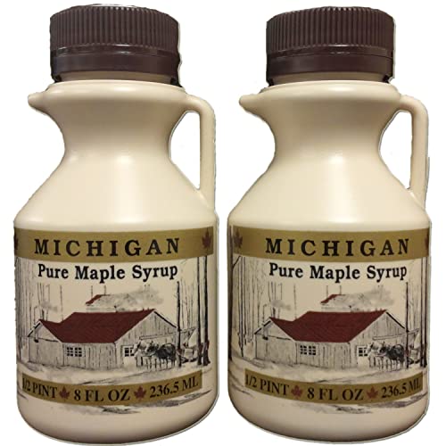 Traverse Bay Farms 100% Pure Michigan Maple Syrup - 2 - 8 Oz. Bo
