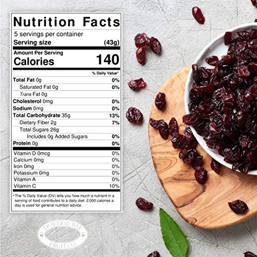 Traverse Bay Fruit Dried Cherries, 4 Pound Traverse Bay Fruit Dried Cherries, 4 Pound