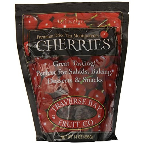Traverse Bay Fruit Dried Cherries, 14 Ounce Traverse Bay Fruit Dried Cherries, 14 Ounce