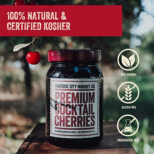 Traverse City Whiskey Co. Premium Cocktail Cherries | Cocktails ...
