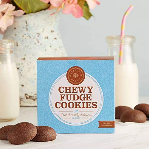 Treasured Earth Vegan, Gluten Free Soft Chewy Chocolate Fudge Co...