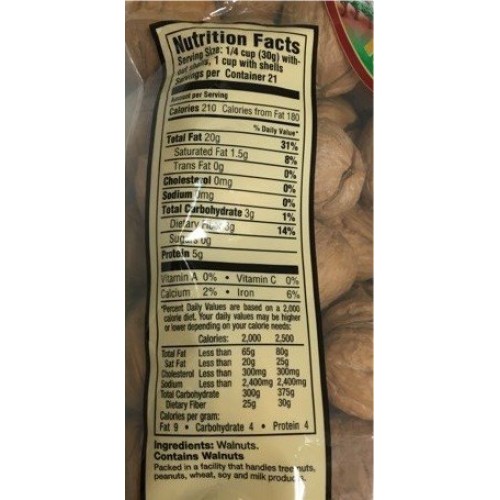 In Shell California Walnuts - Twin Pack - 2/32 Oz.