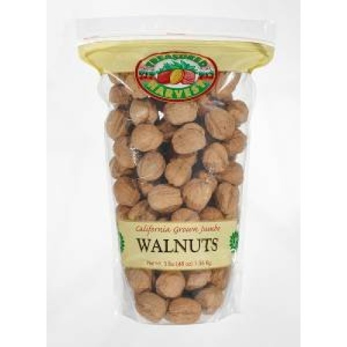 In Shell Jumbo Natural Walnuts - 3 Lb.