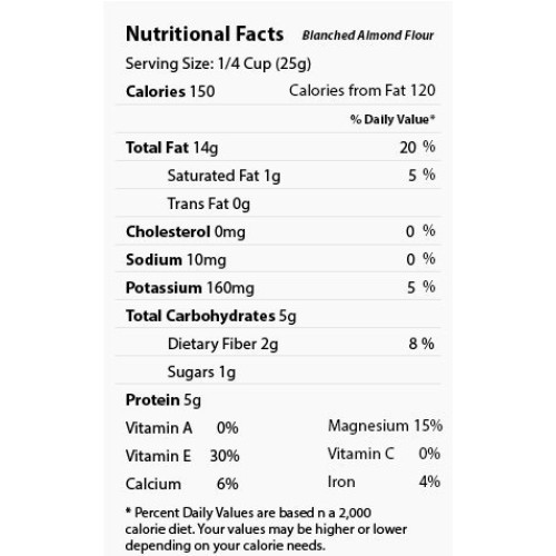 Treehouse - Blanched Extra Fine Almond Flour 25 Lb Package