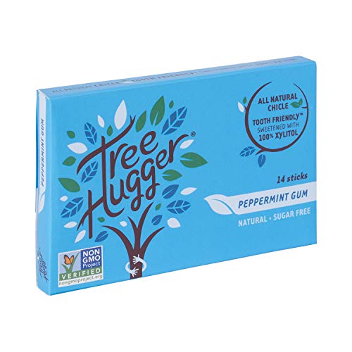 Tree Hugger Mini Sticks Real Rain Forest Chicle Gum Sweetened Wi