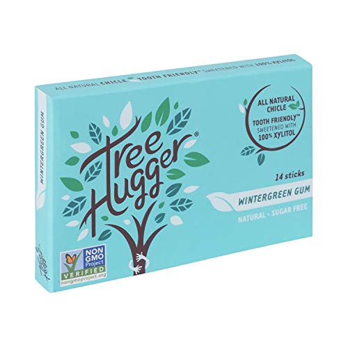 Tree Hugger Mini Sticks Real Rain Forest Chicle Gum Sweetened Wi