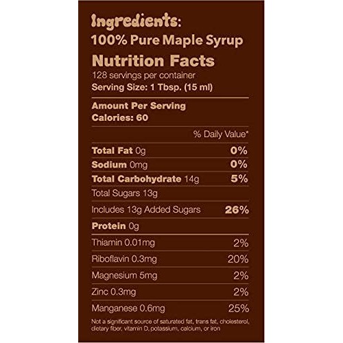 Tree Juice 100% Pure Grade A Maple Syrup | All Natural, Non GMO,...