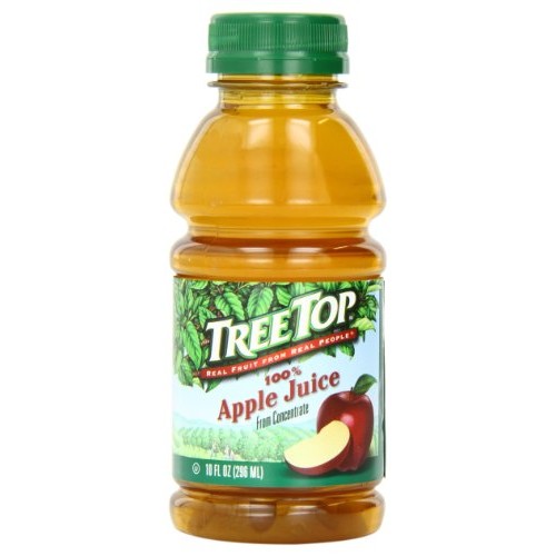 Tree Top Apple Juice, 10-Ounce Pack Of 24