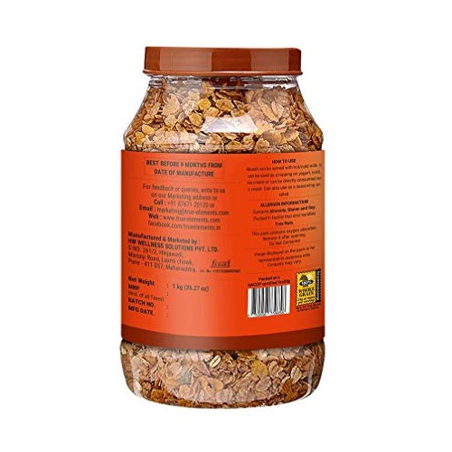 Fruit &Amp; Nuts Muesli - Mix Of Whole Grain Oats ,Wheat Flakes, Fru