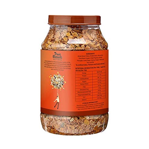 Fruit &Amp; Nuts Muesli - Mix Of Whole Grain Oats ,Wheat Flakes, Fru