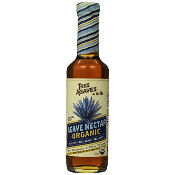 TRES AGAVES Organic Cocktail Ready Agave Nectar for Margaritas -...