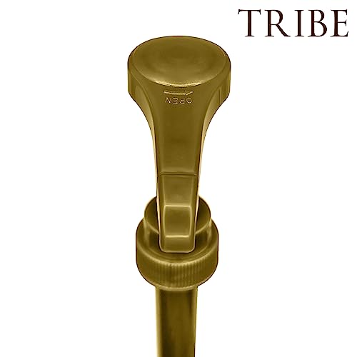 Tribe Gold Coffee and Water Syrup Pump | Fits Torani, Jordans S...