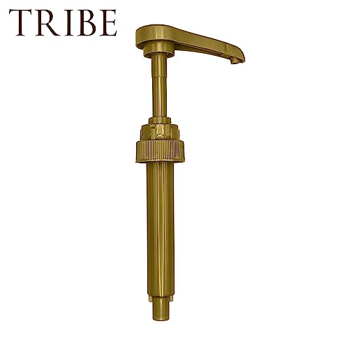 Tribe Gold Coffee and Water Syrup Pump | Fits Torani, Jordans S...