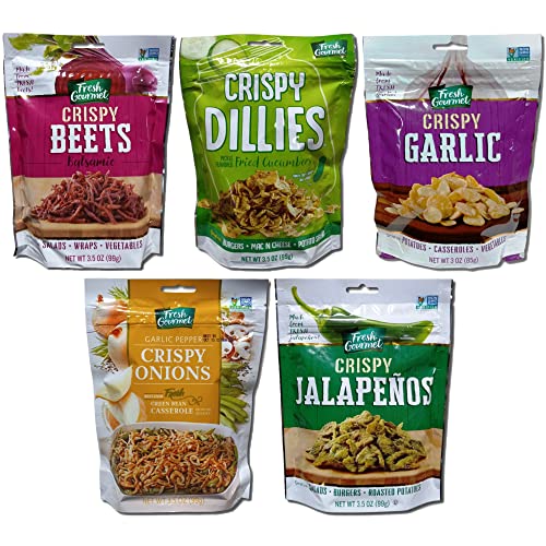 Crispy Salad Topping Variety Pack | Bundled by Tribeca Curations...