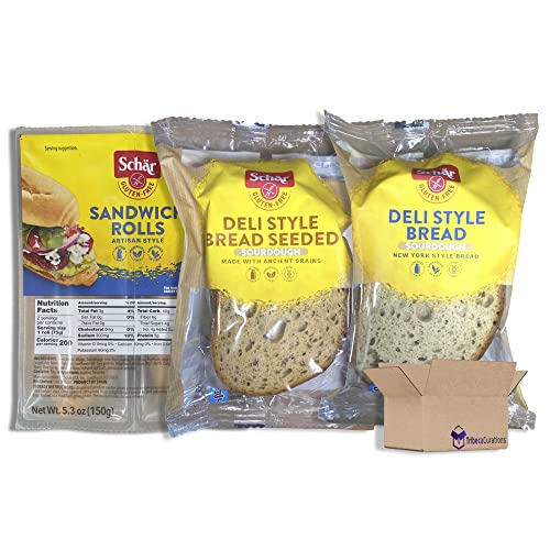 Gluten Free Bread Variety Pack Bundled by Tribeca Curations | De...