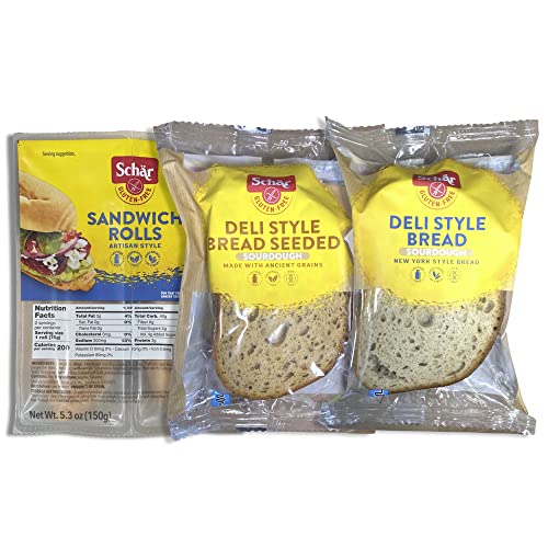 Gluten Free Bread Variety Pack Bundled by Tribeca Curations | De...