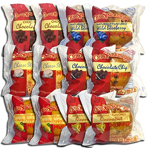 Individually Wrapped Muffins by Otis Spunkmeyer Six Flavor Varie...