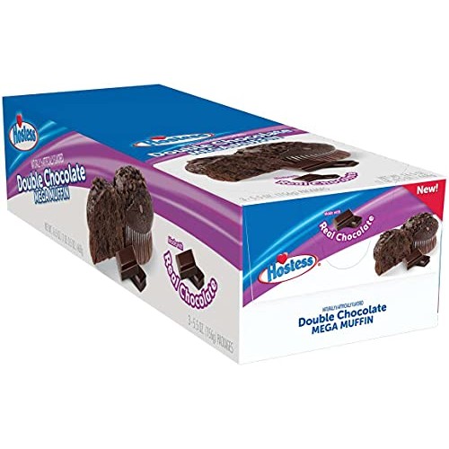 Jumbo Muffins by Hostess Variety Pack | Blueberry, Banana, Doubl...