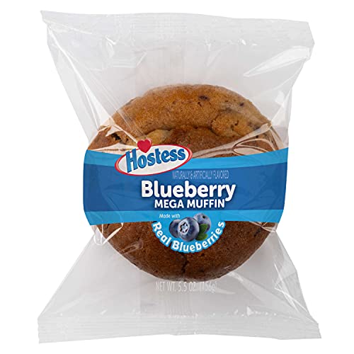 Jumbo Muffins by Hostess Variety Pack | Blueberry, Banana, Doubl...
