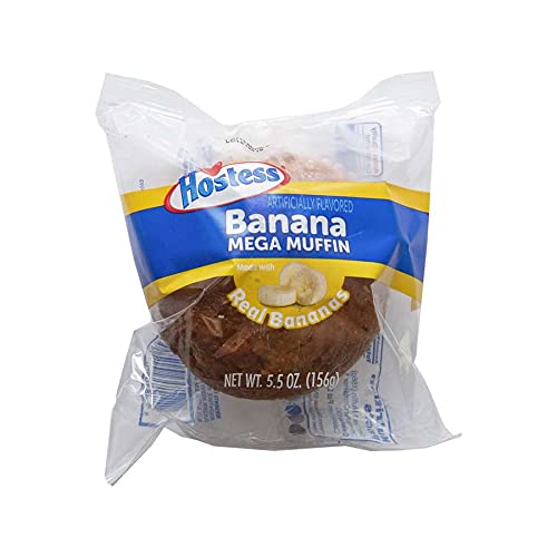 Jumbo Muffins by Hostess Variety Pack | Blueberry, Banana, Doubl...