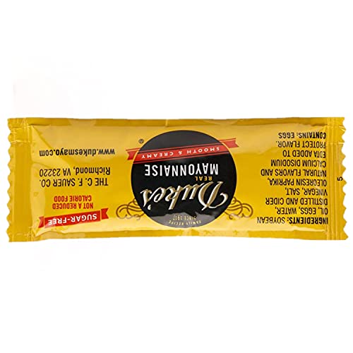 Mayo Packets by Dukes, 9 Grams | Bundled by Tribeca Curations |... Mayo Packets by Dukes, 9 Grams | Bundled by Tribeca Curations |...