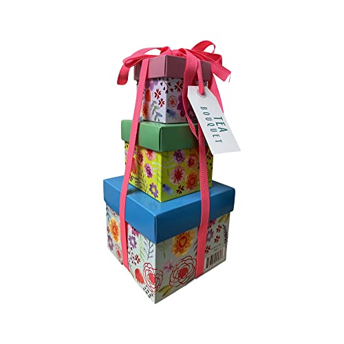 Tea Gift Set For Tea Lovers | Tea Bouquet Gift Box Tower | 80 Te