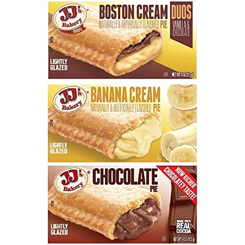 Tribeca Curations | JJs Bakery Pies Variety Pack Boston Cream ...