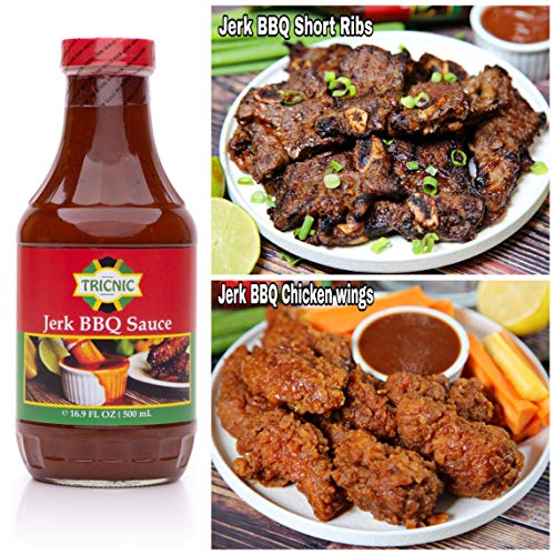 Jerk Seasoning, Jerk Marinade - Jerk Bbq Sauce 17 Fl Oz - Spicy