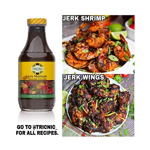 Jerk Seasoning, Jerk Marinade - Jerk Bbq Sauce 17 Fl Oz - Spicy