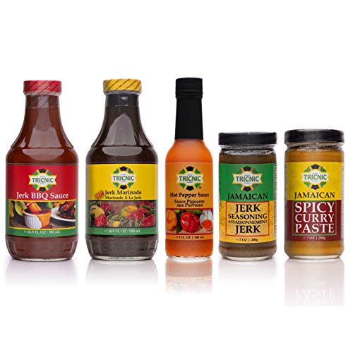 Jerk Seasoning, Jerk Marinade - Jerk Bbq Sauce 17 Fl Oz - Spicy