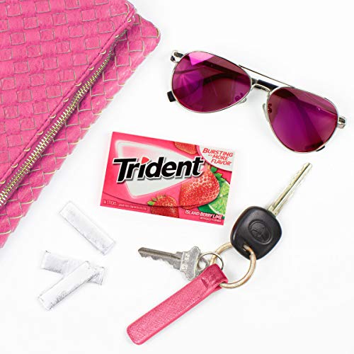 Trident Island Berry Lime Sugar Free Gum - With Xylitol - 12 Pac