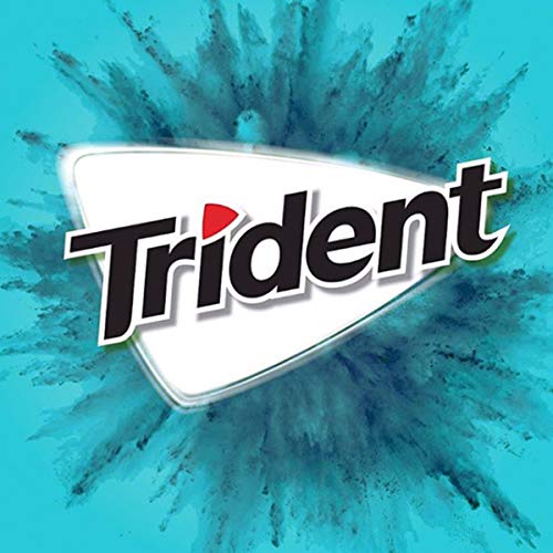 Trident Mint Bliss Sugar Free Gum, 12 Packs Of 14 Pieces 168 Pi