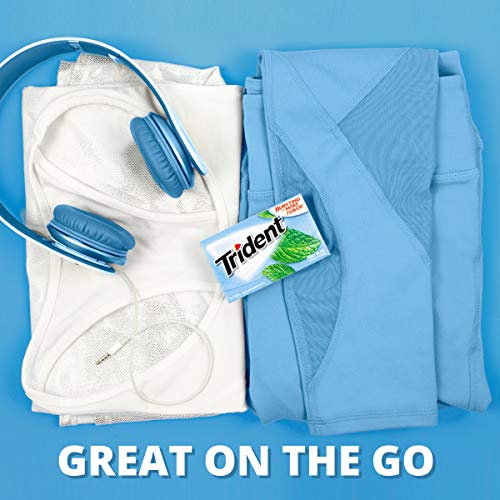 Trident Mint Bliss Sugar Free Gum, 12 Packs Of 14 Pieces 168 Pi