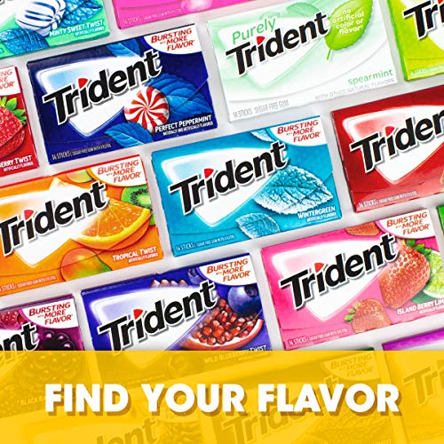 Trident Pineapple Twist Sugar Free Gum, Made With Xylitol, 12 Pa