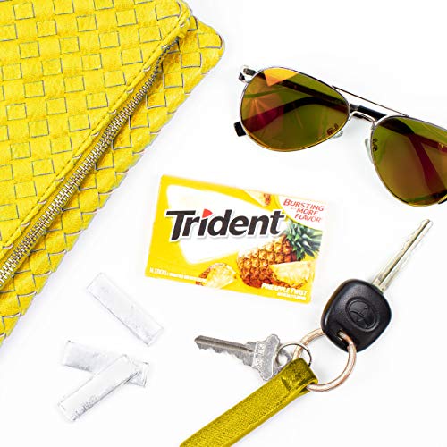 Trident Pineapple Twist Sugar Free Gum, Made With Xylitol, 12 Pa