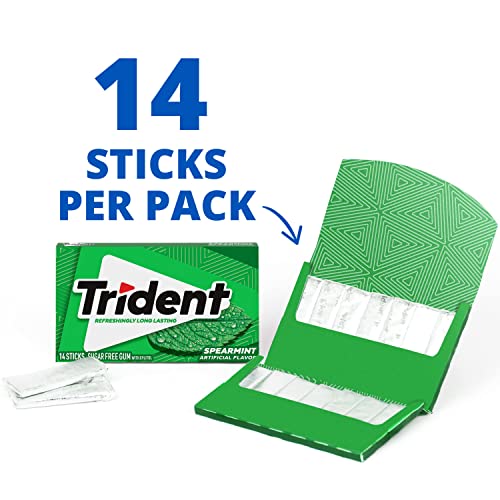 Trident Sugar Free Gum Variety Pack, 21 Packs of 14 Pieces 294 ...