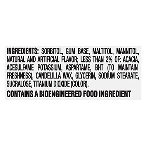 Trident White Peppermint Sugar Free Gum, 180 Pieces