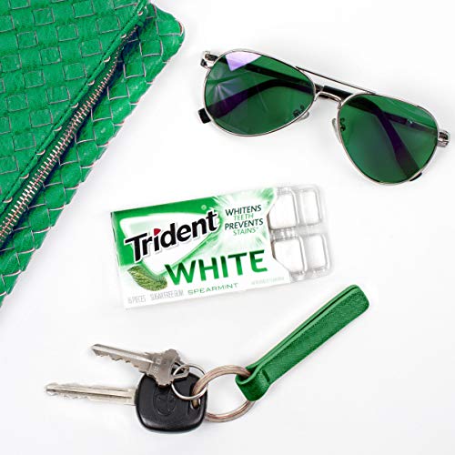 Trident White Spearmint Sugar Free Gum, 9 Pack Of 16 Pieces 144
